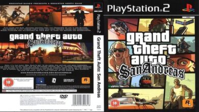 GTA San Andreas PS2 ISO FOR AETHERSX2