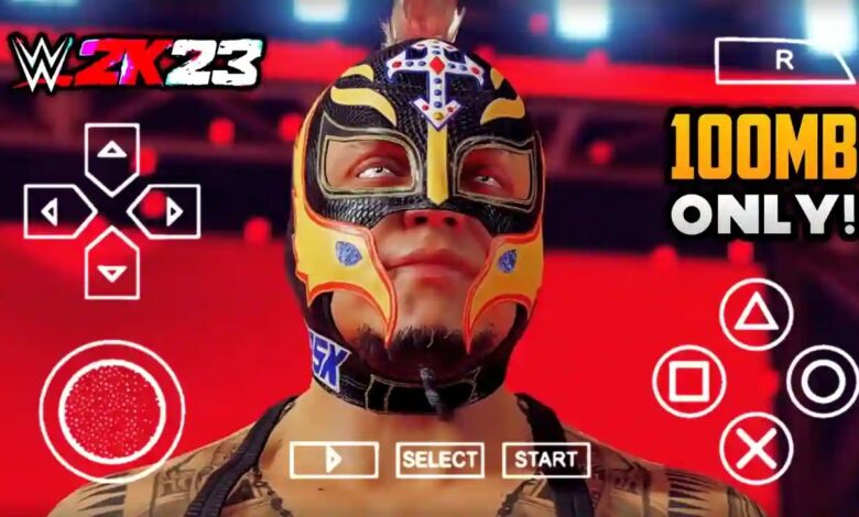 WWE 2K23 PSP ISO DOWNLOAD