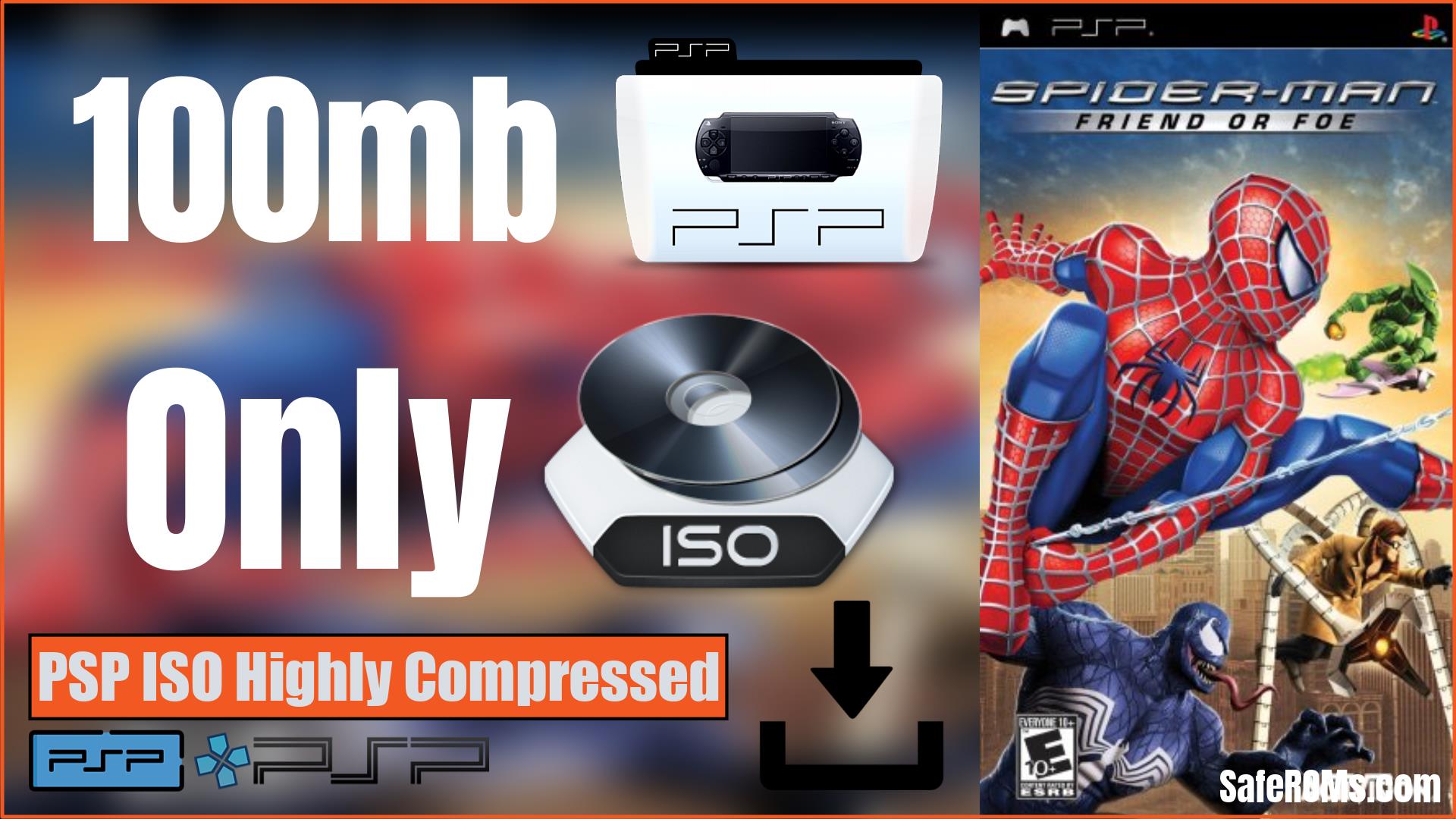 Spider Man: Friend or Foe PPSSPP