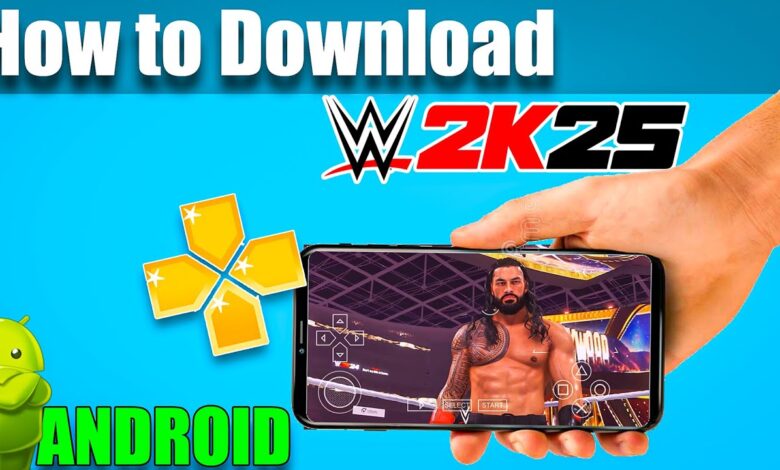 WWE 2K25 PPSSPP DOWNLOAD