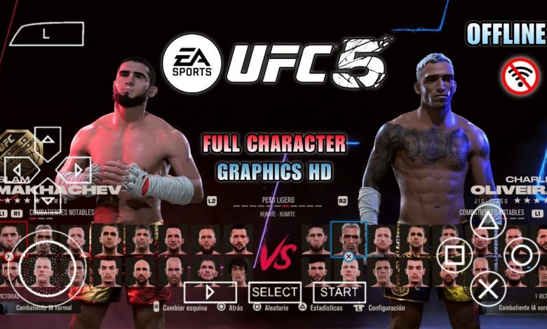 UFC 5 PPSSPP ISO