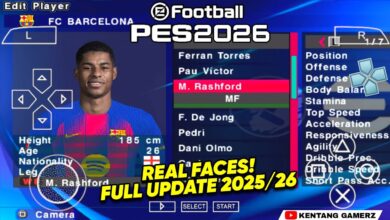eFOOTBALL PES 2026 ISO PPSSPP No Textures Or Savedata