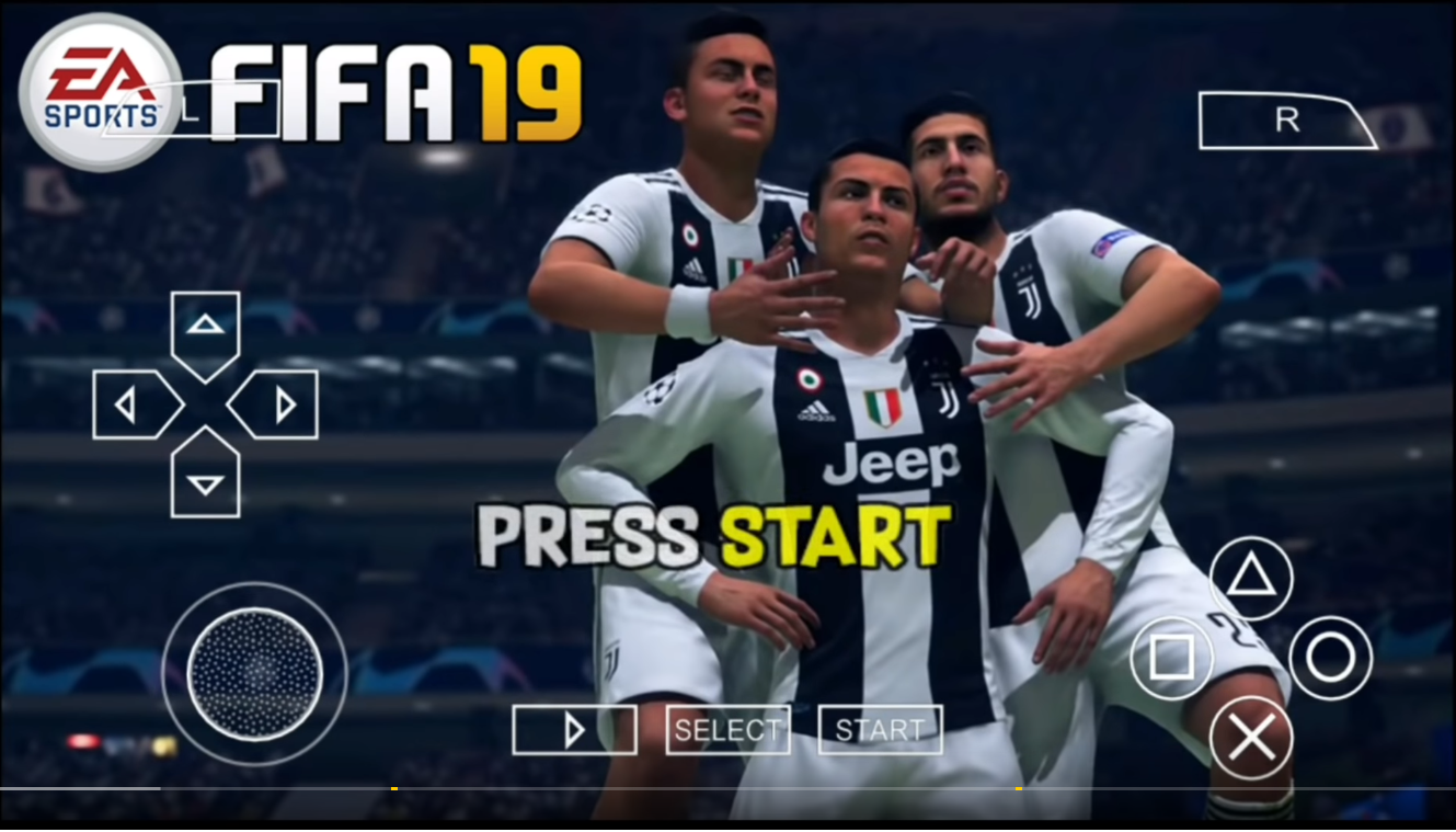FIFA 2019 PPSSPP – PSP ISO Save Data Textures Offline
